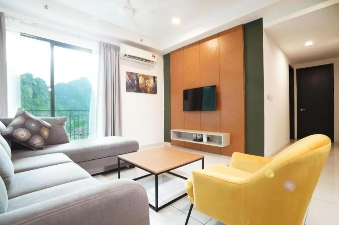 Hotspring 2 Room Premium 1510 Suite Sunway Onsen Theme Park View, 5Pax Ipoh 0*,  Malaysia