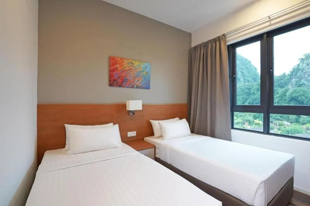 Hotspring 2 Room Premium 1510 Suite Sunway Onsen Theme Park View, 5Pax Ίπο